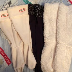 A set of boot socks.